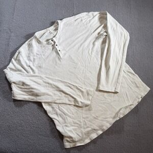 Rye 51 Lightweight White Crew Neck Sweater Cotton *